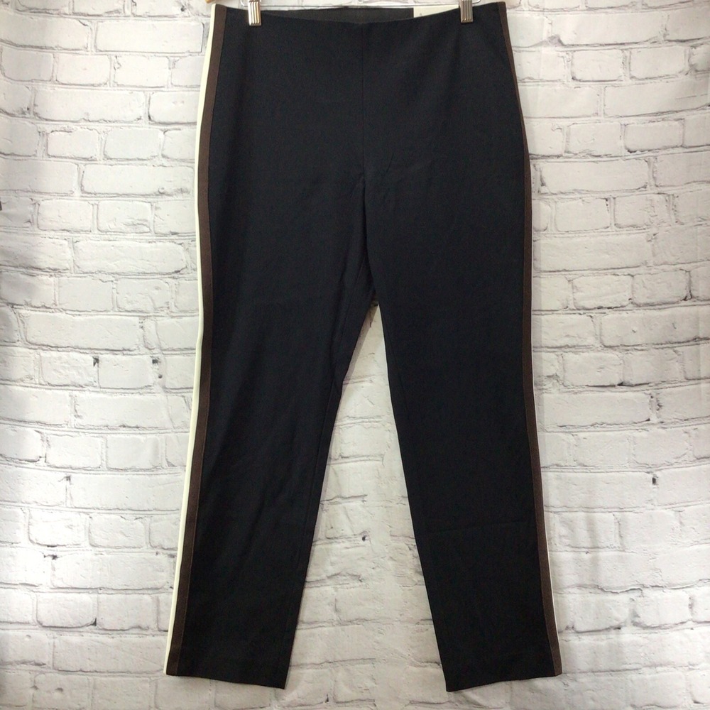A New Day Womens Sz 12 Black Pants Skinny Ankle High Rise New With Tags